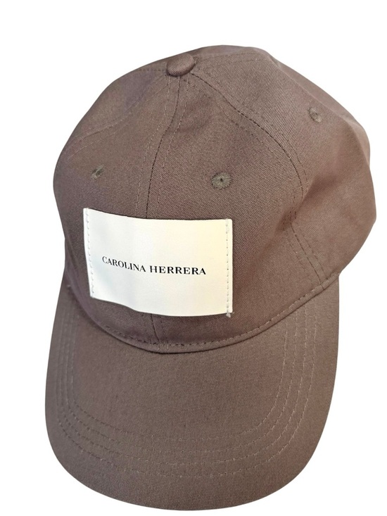 Carolina Herrera Other - Carolina Herrera Taupe Baseball Cap with White Logo Patch NWT Unisex